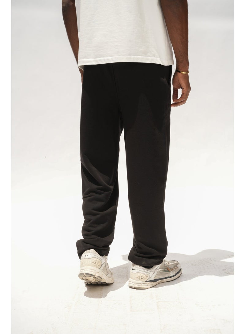 AMICI Lined comfy sweatpants Black - Image 4